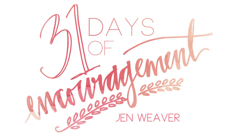 31 Days of Encouragement Devotional