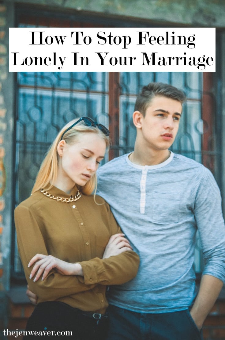 How To Stop Feeling Lonely In Your Marriage